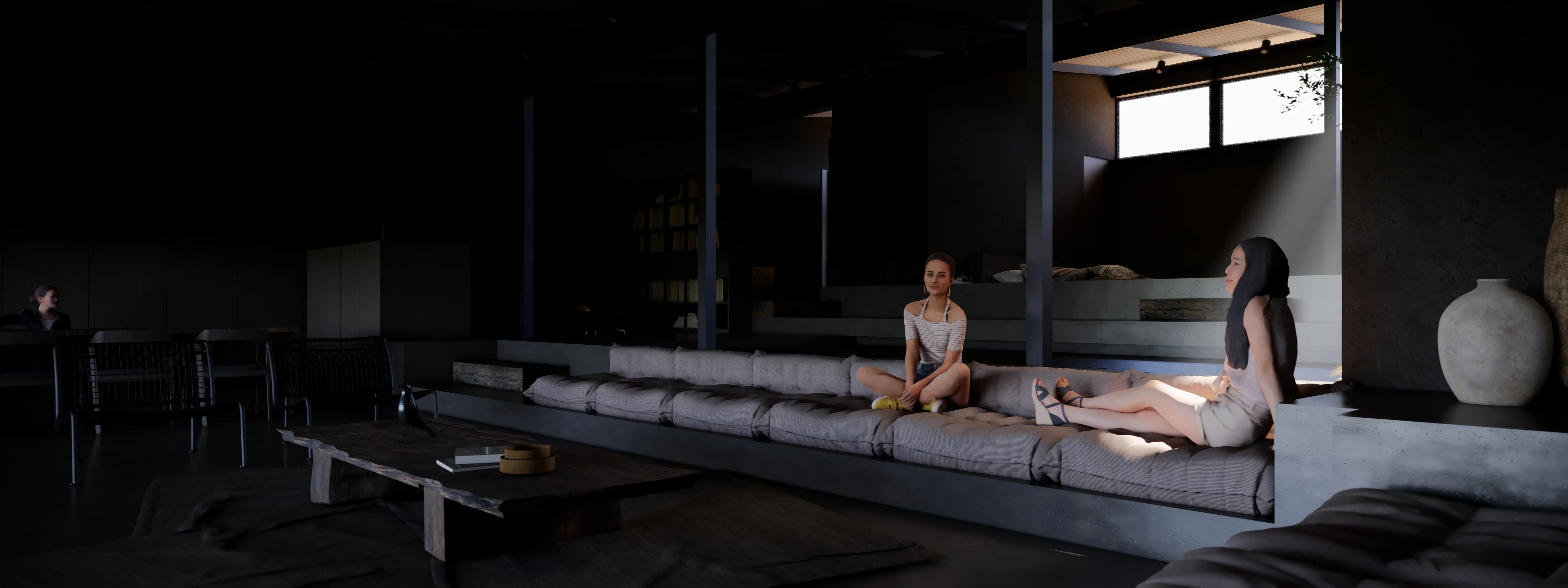 About the studio background