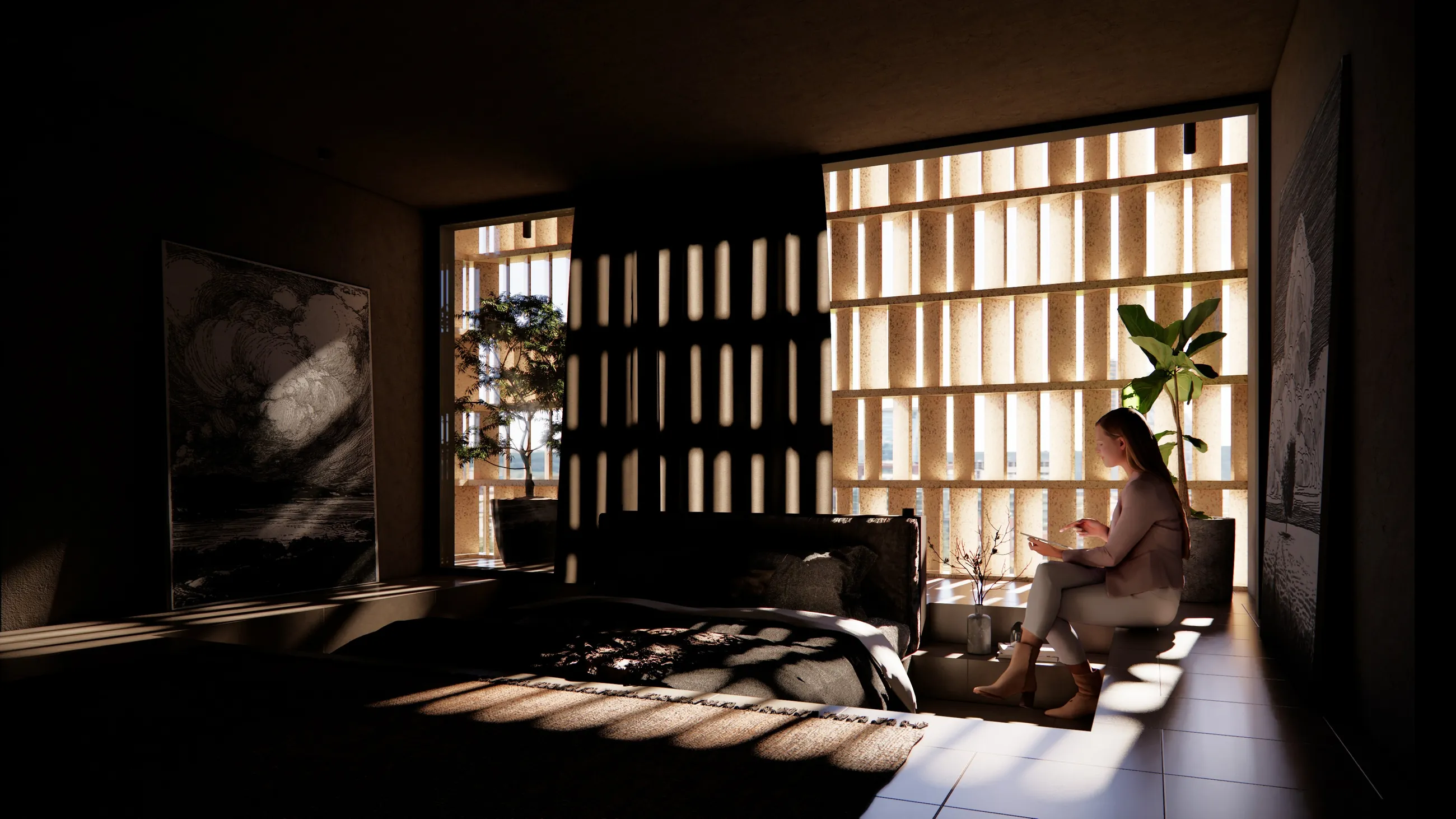 Contact slide background